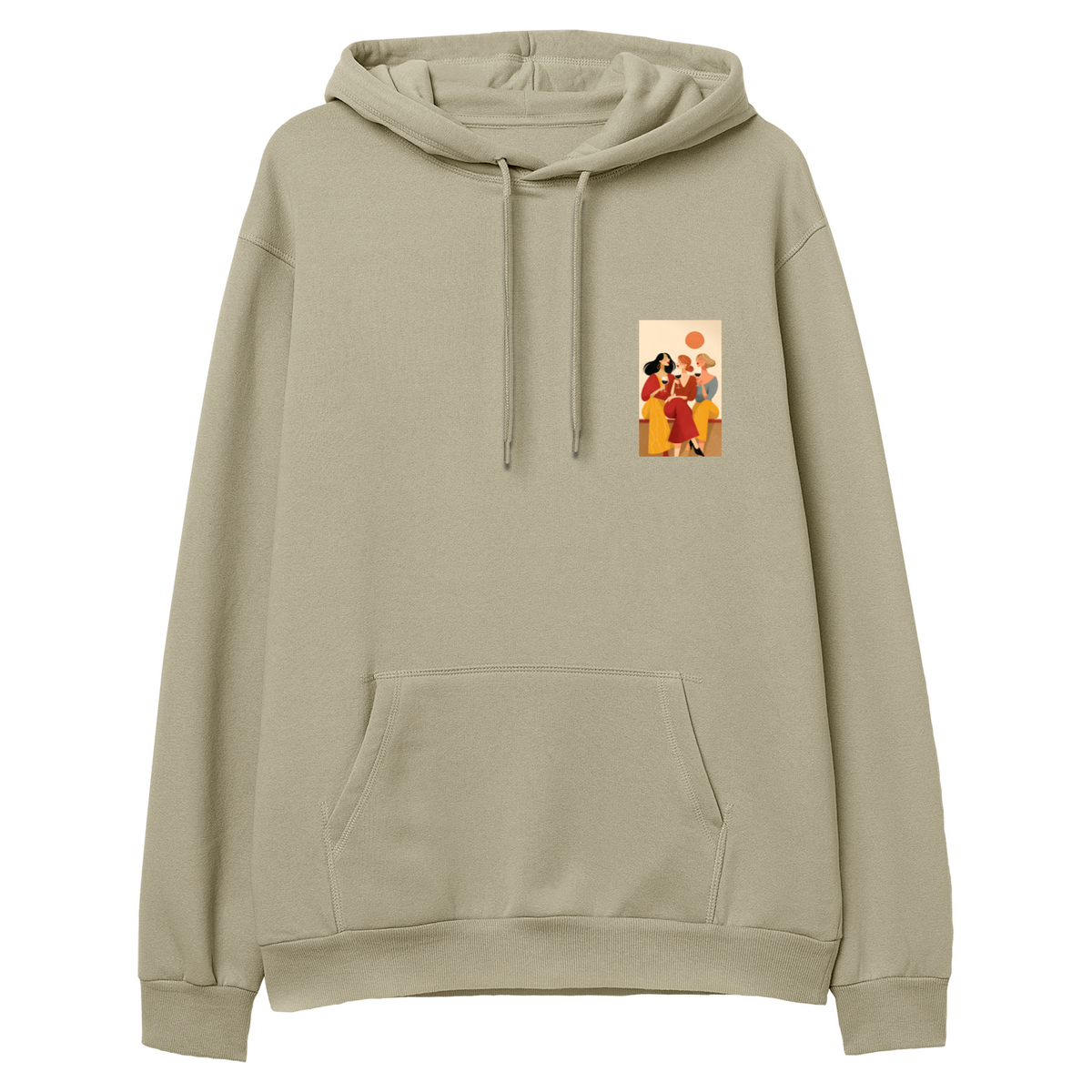 Wine O'Clock - Regular Hoodie
