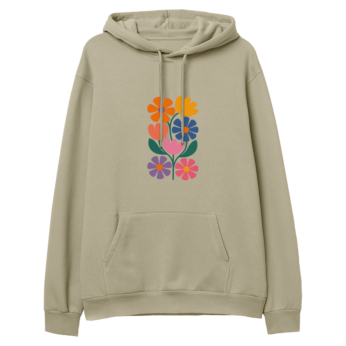 Flowers - Regular Hoodie