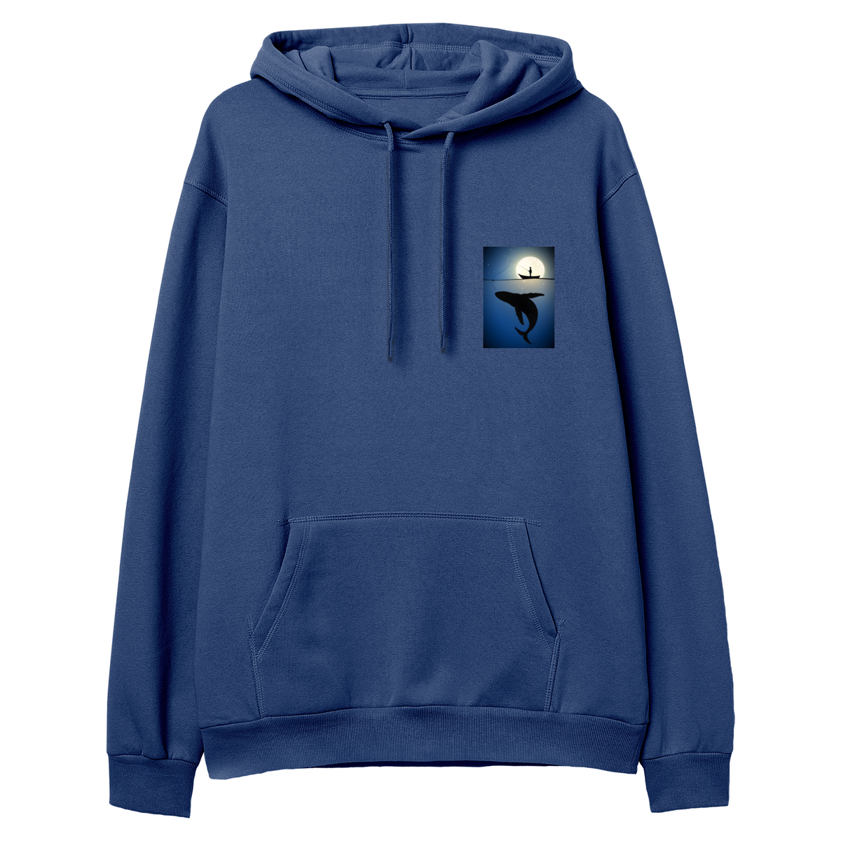 Deep Blue - Regular Hoodie