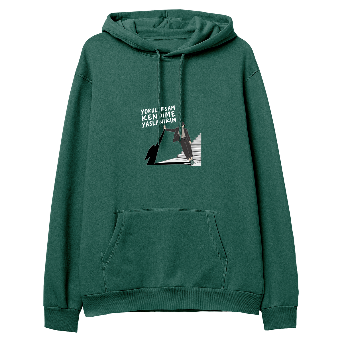Yorulursam Kendime Yaslanırım - Regular Hoodie