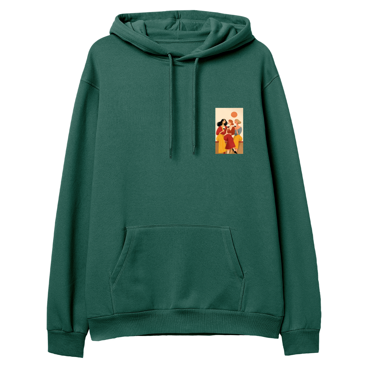 Wine O'Clock - Regular Hoodie