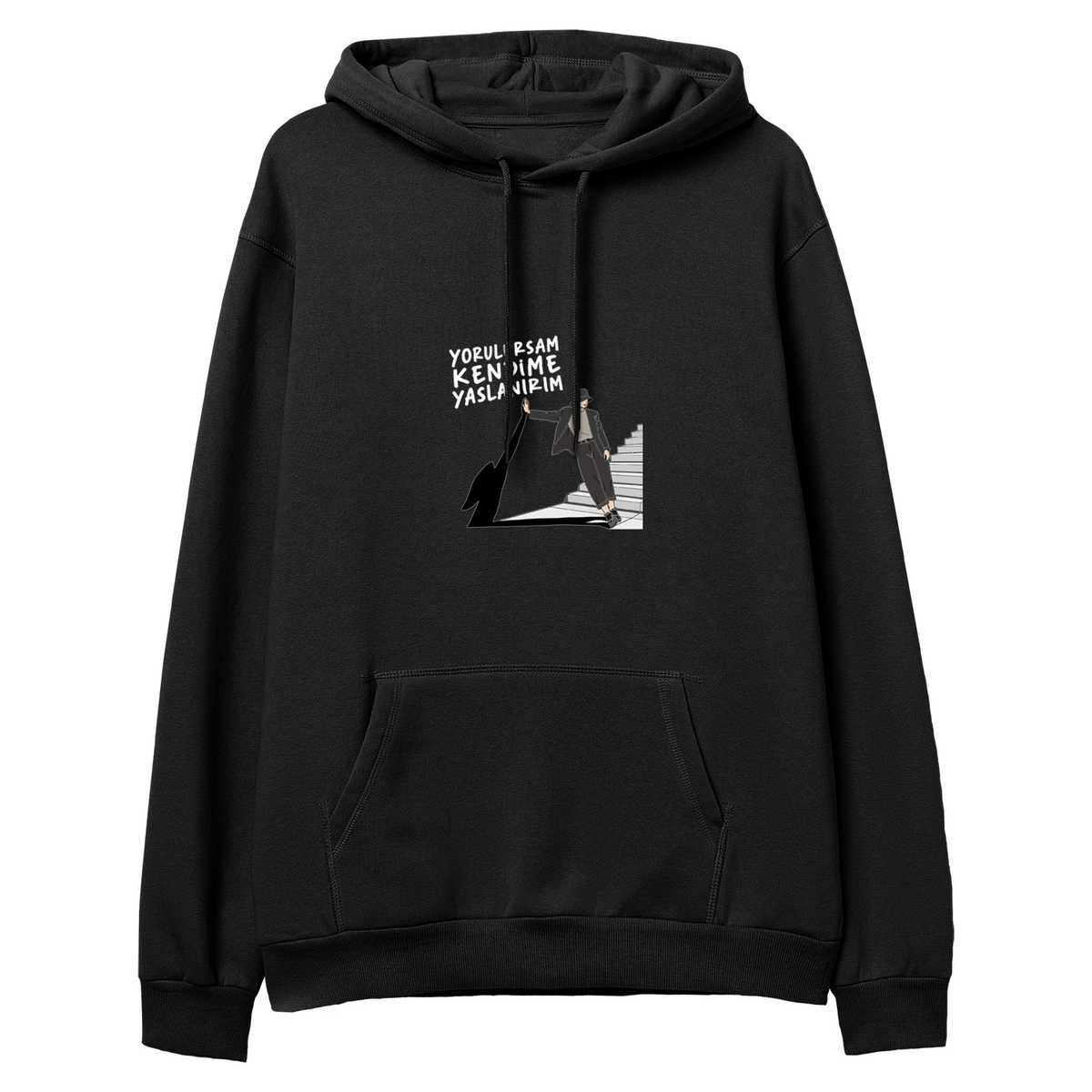 Yorulursam Kendime Yaslanırım - Regular Hoodie