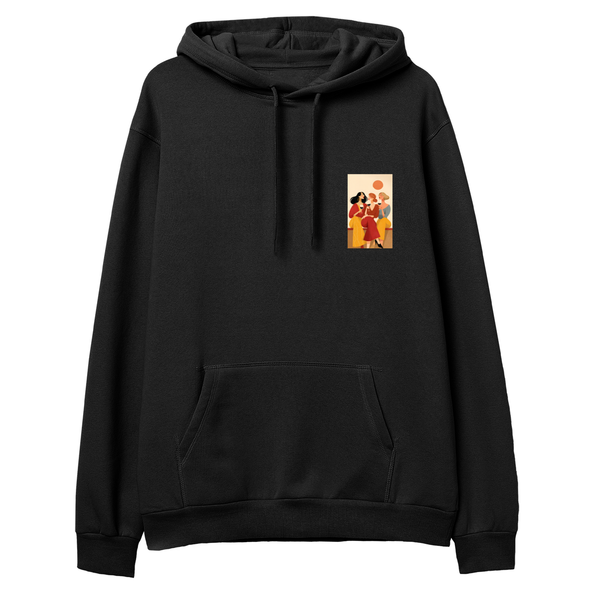 Wine O'Clock - Regular Hoodie