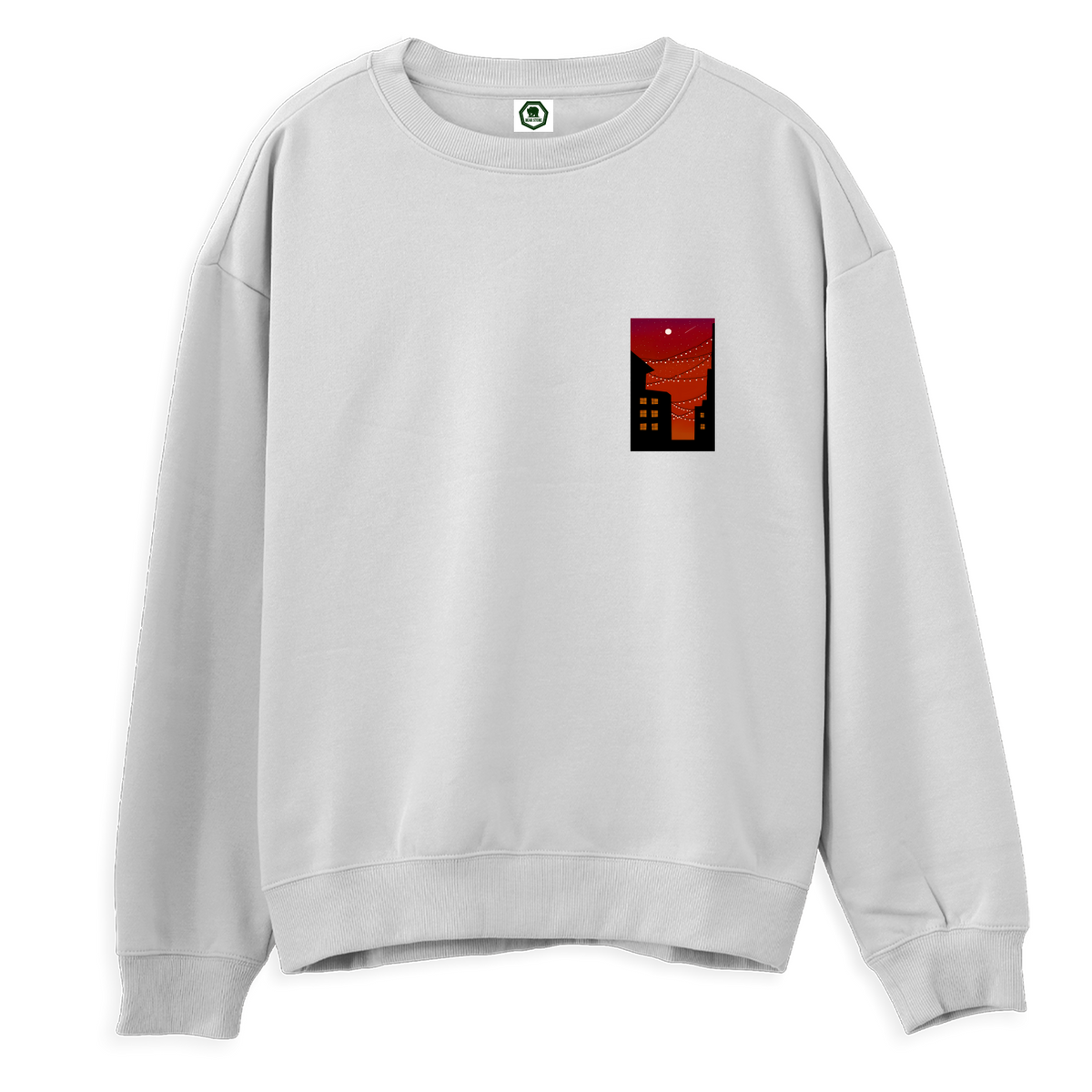 Crimson Lights - Regular Sweatshirt