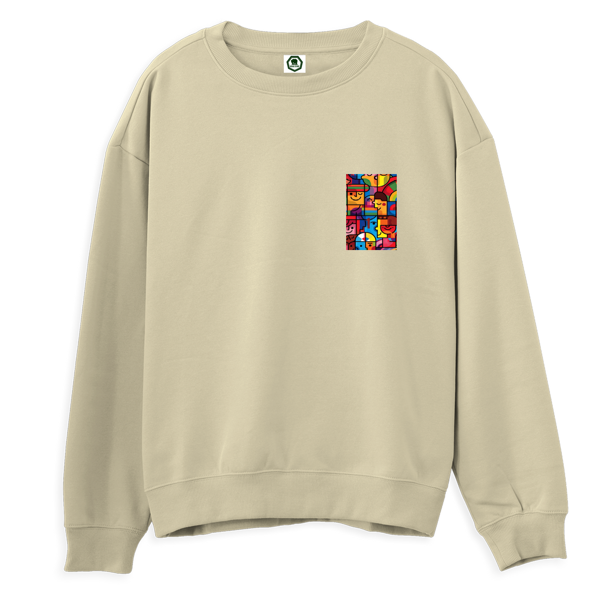 Cubist Society - Regular Sweatshirt