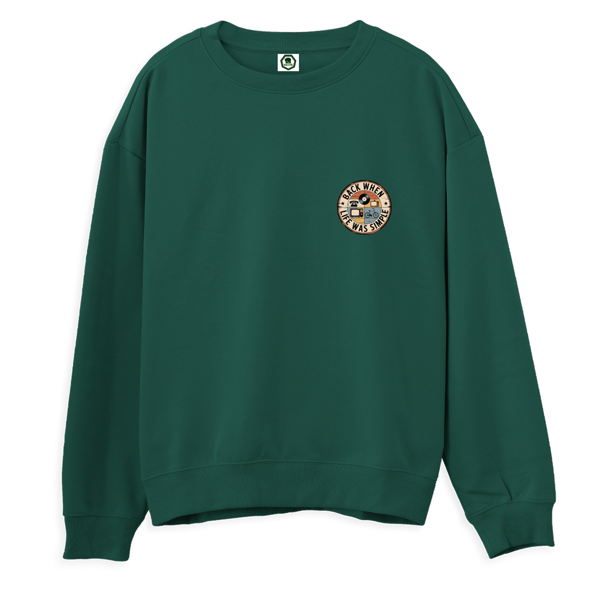 Life Was Simple - Regular Sweatshirt