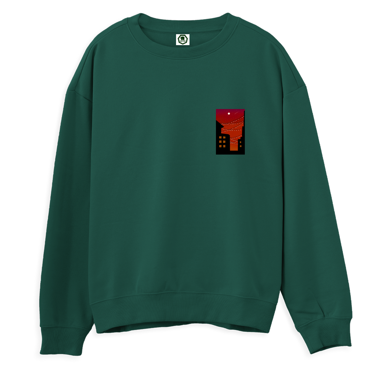 Crimson Lights - Regular Sweatshirt
