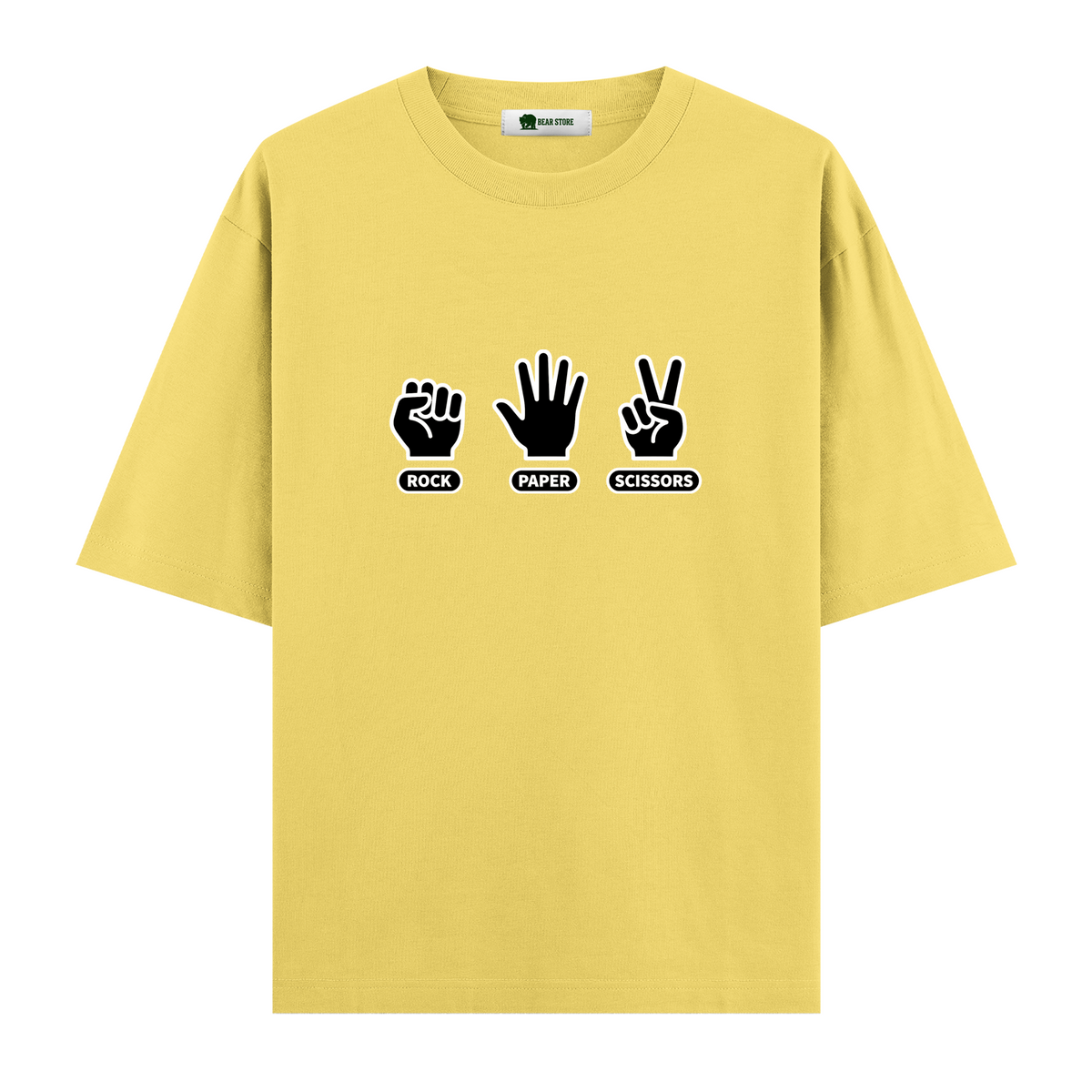 Rock Paper Scissors - Oversize T-shirt