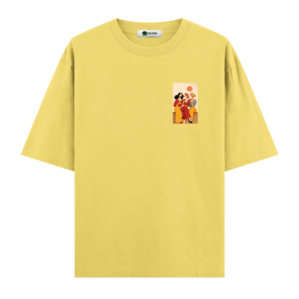 Wine O'Clock - Oversize T-shirt