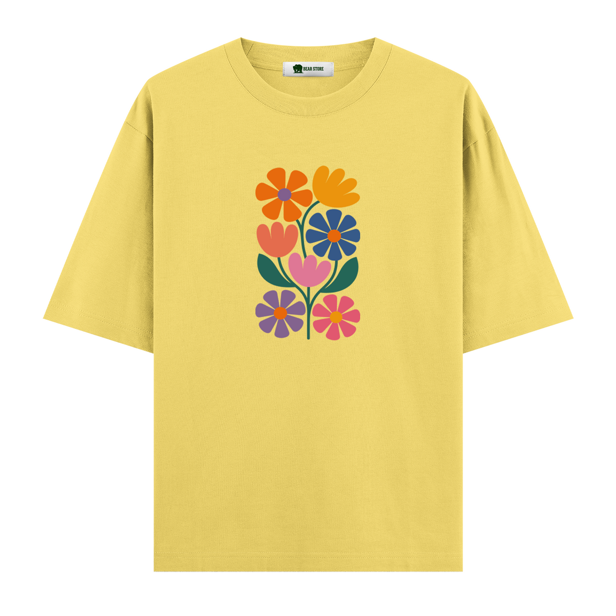 Flowers - Oversize T-shirt