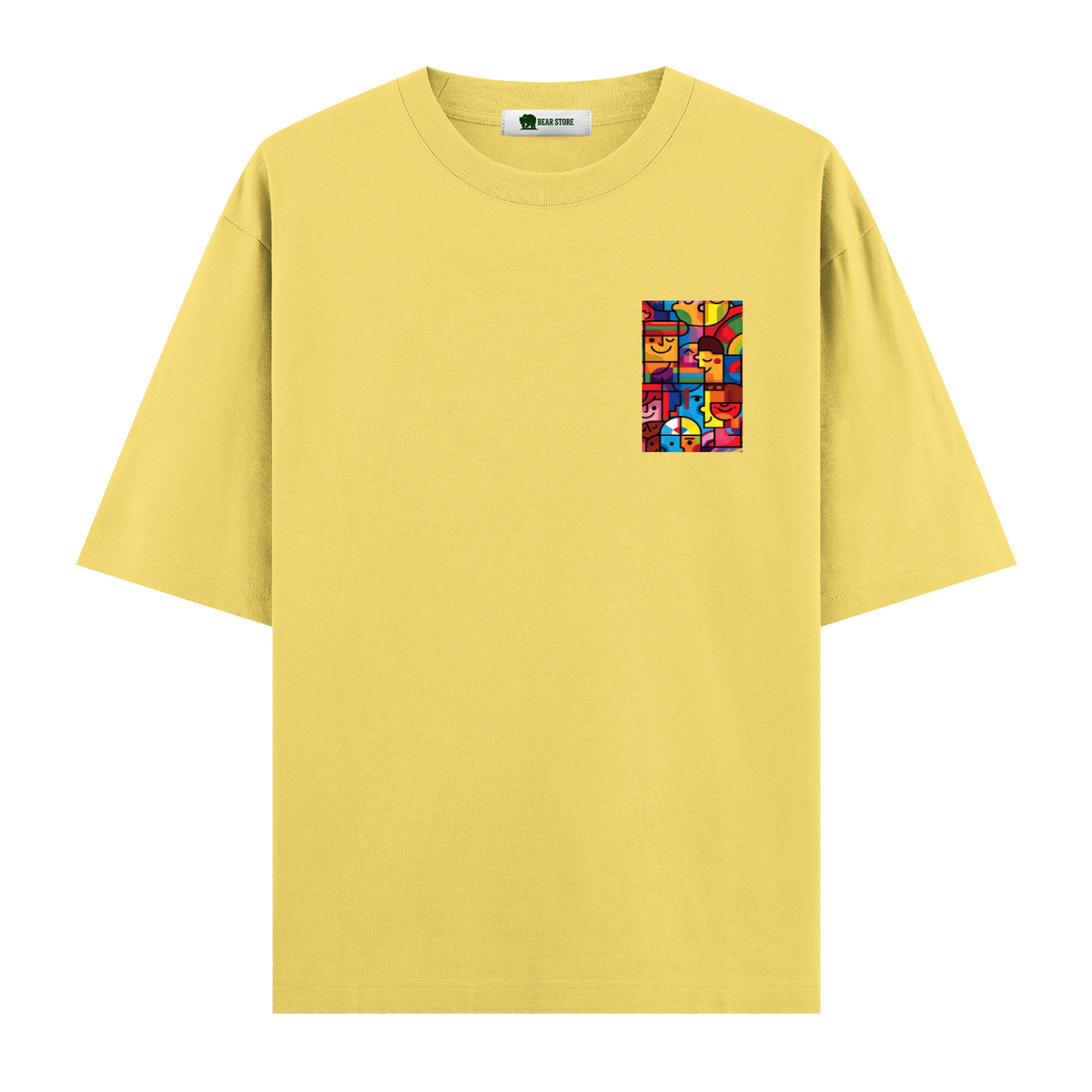Cubist Society - Oversize T-shirt