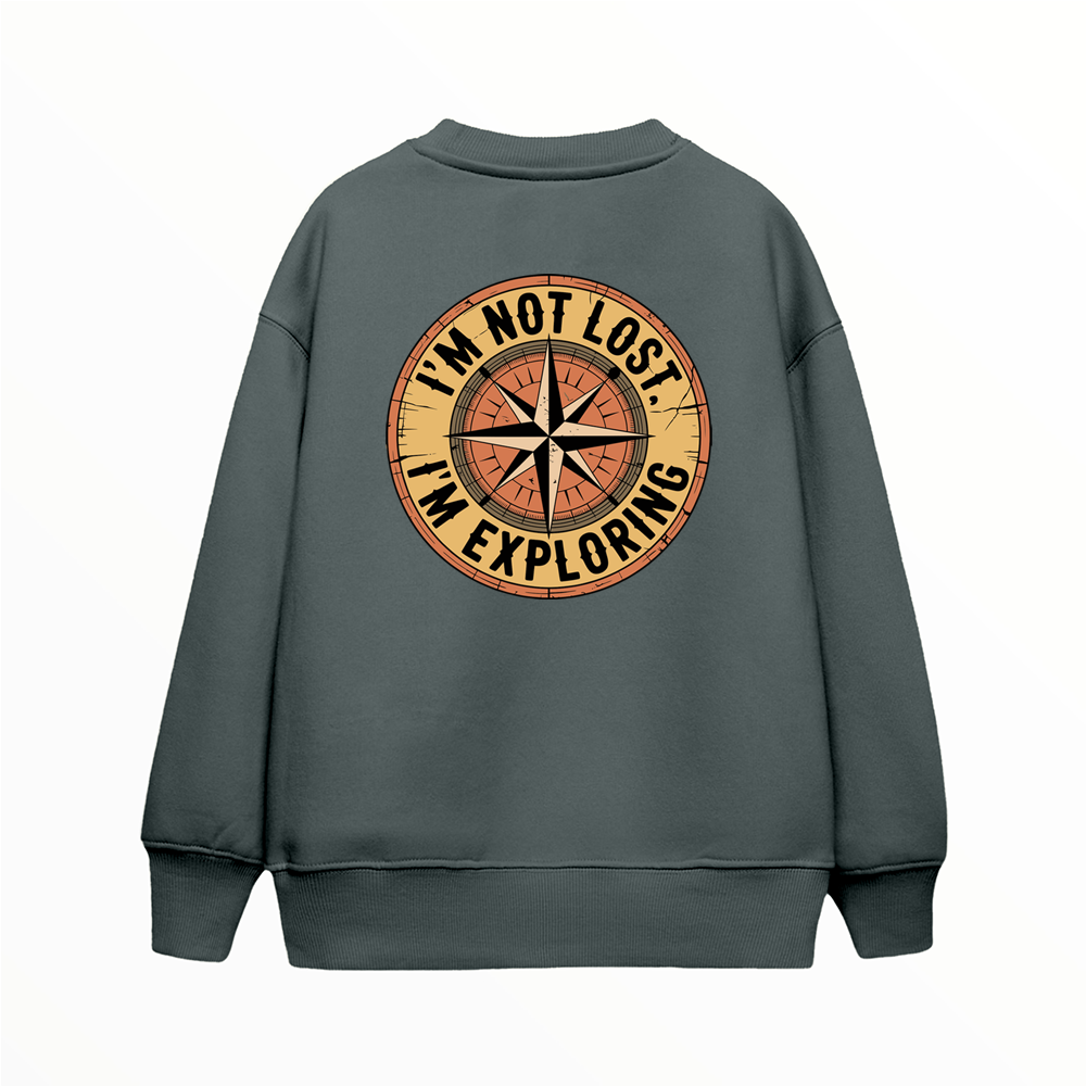 I'm Exploring - Çocuk Sweatshirt