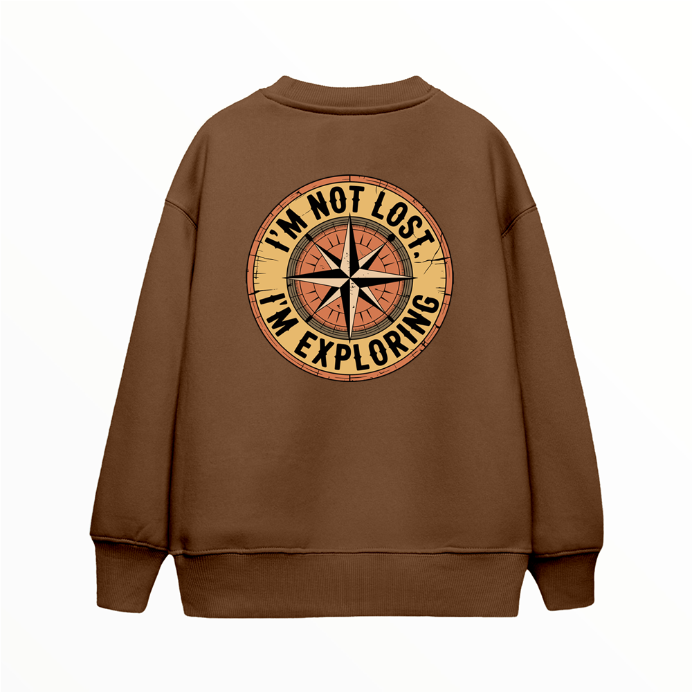 I'm Exploring - Çocuk Sweatshirt