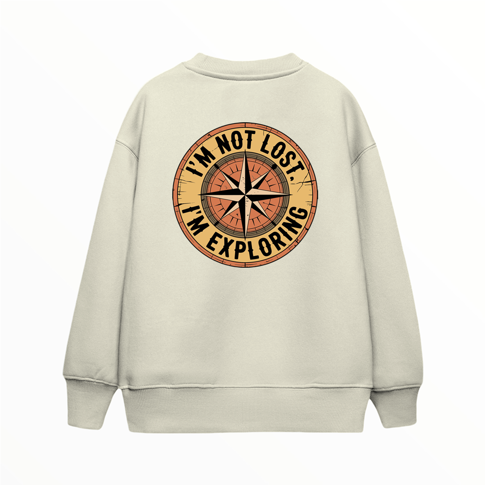 I'm Exploring - Çocuk Sweatshirt