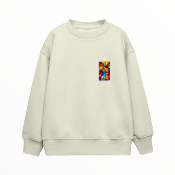 Cubist Society - Çocuk Sweatshirt