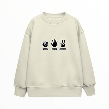 Rock Paper Scissors - Çocuk Sweatshirt