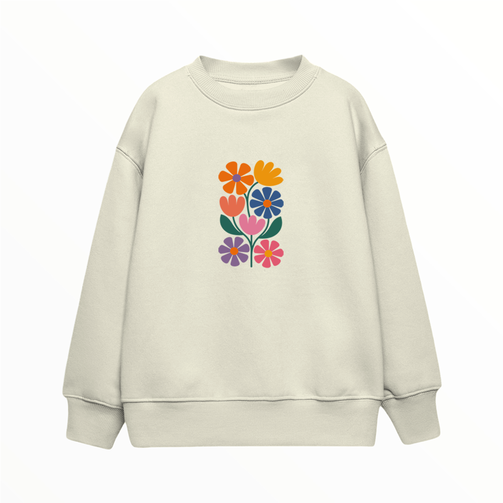 Flowers - Çocuk Sweatshirt