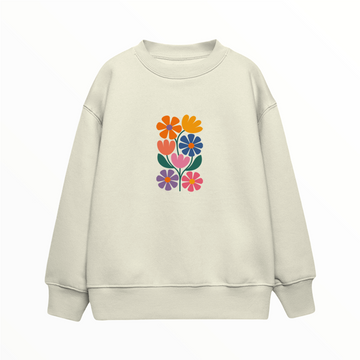 Flowers - Çocuk Sweatshirt