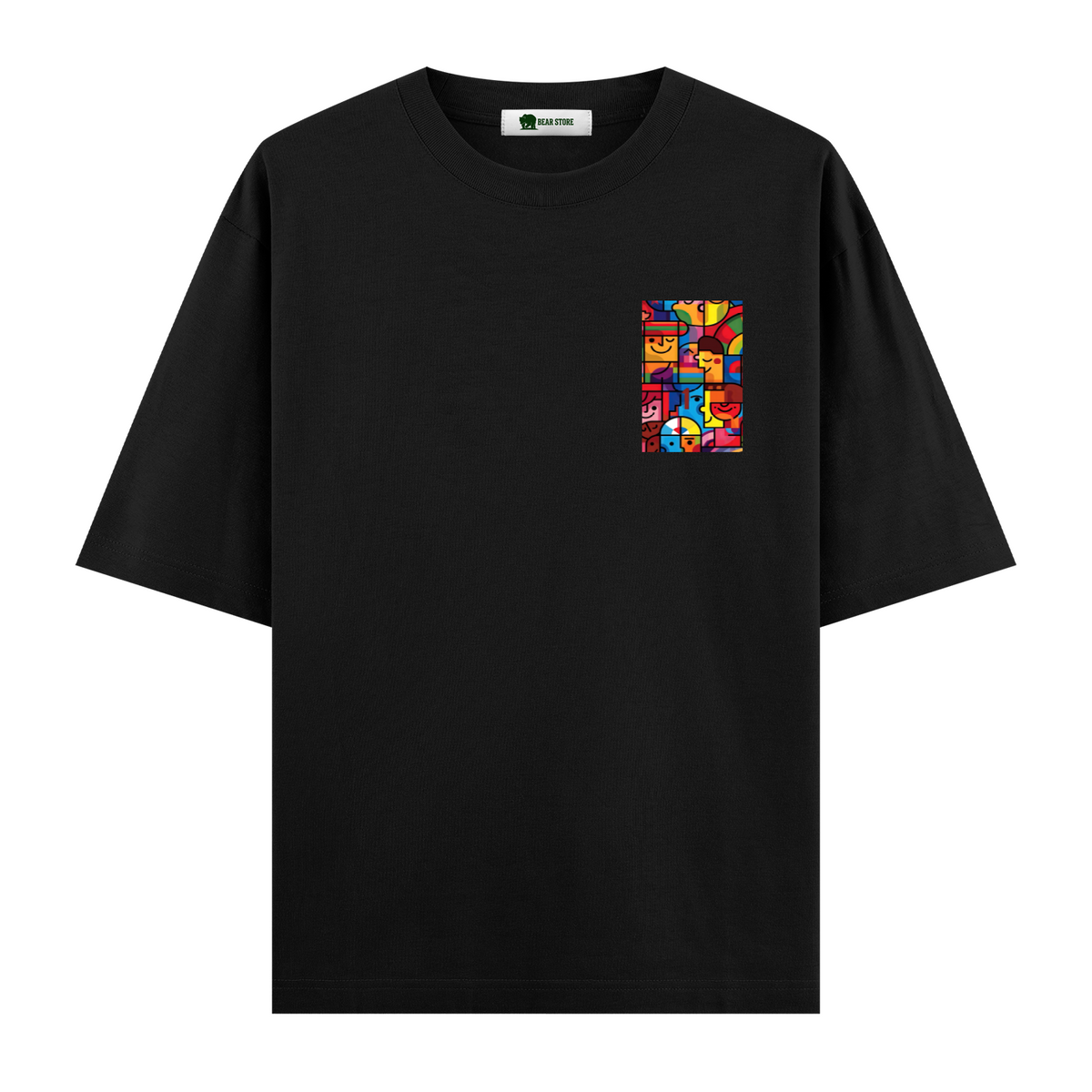 Cubist Society - Oversize T-shirt