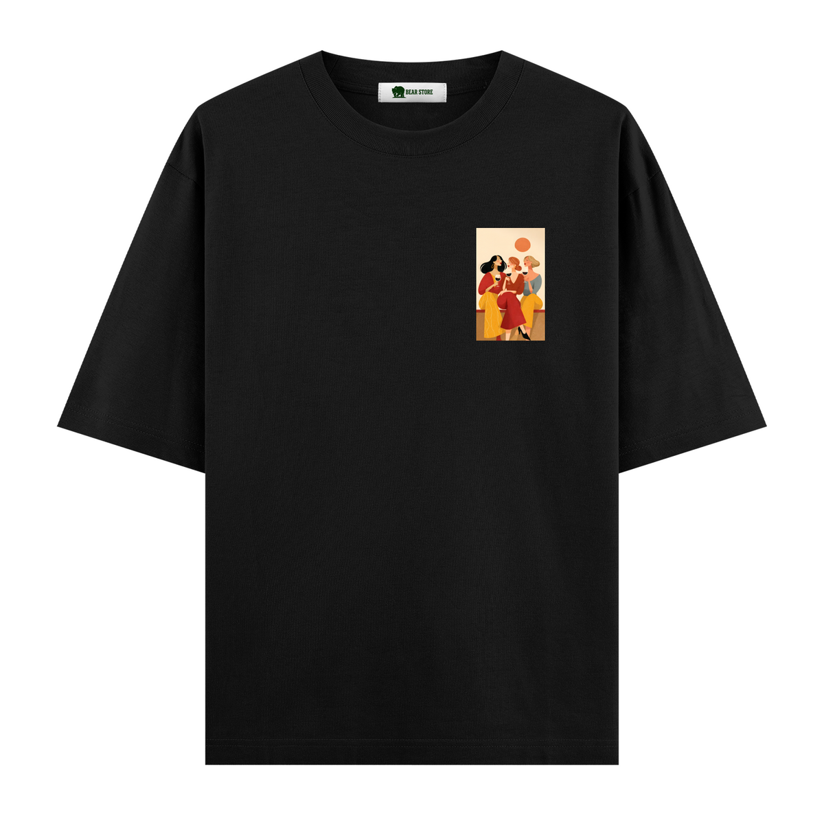 Wine O'Clock - Oversize T-shirt