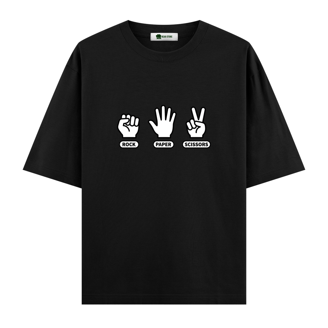 Rock Paper Scissors - Oversize T-shirt