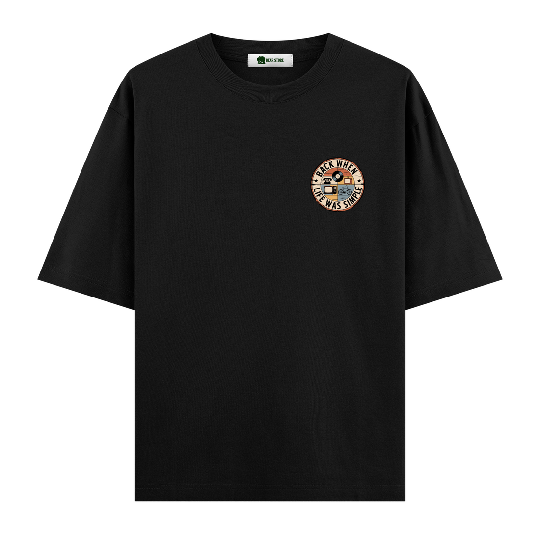 Life Was Simple - Oversize T-shirt