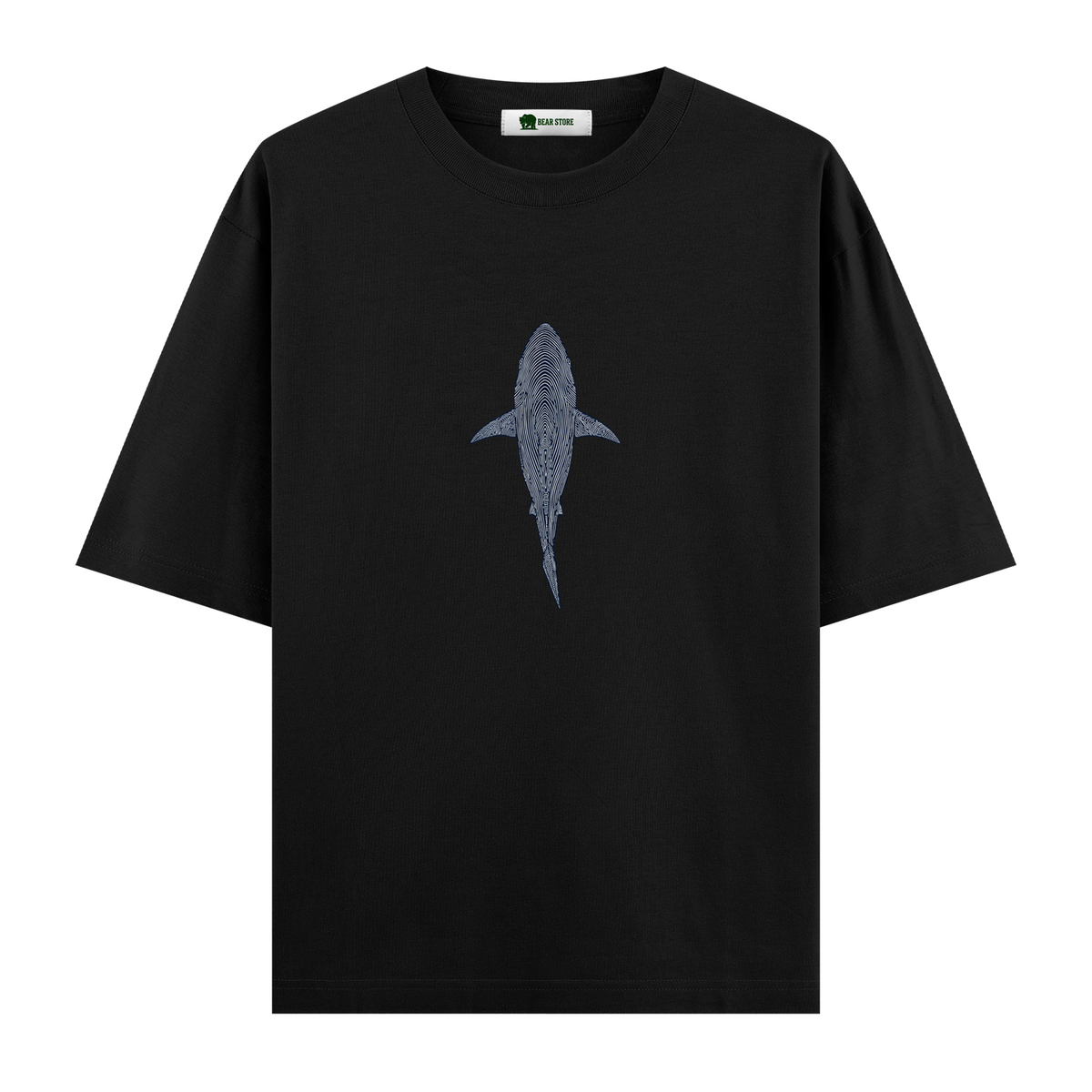 Shark Draw - Oversize T-shirt