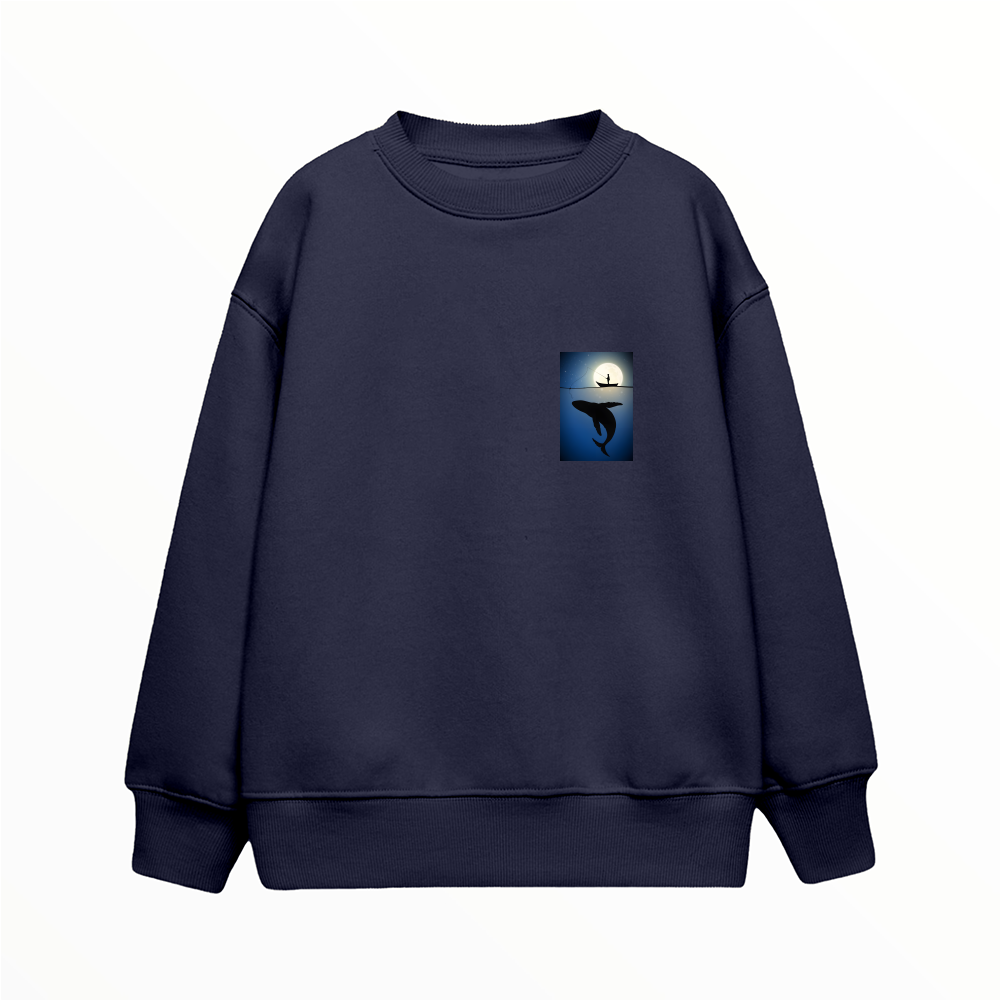 Deep Blue - Çocuk Sweatshirt