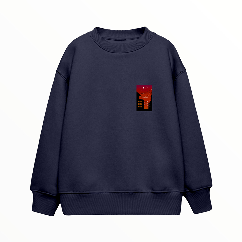 Crimson Lights - Çocuk Sweatshirt