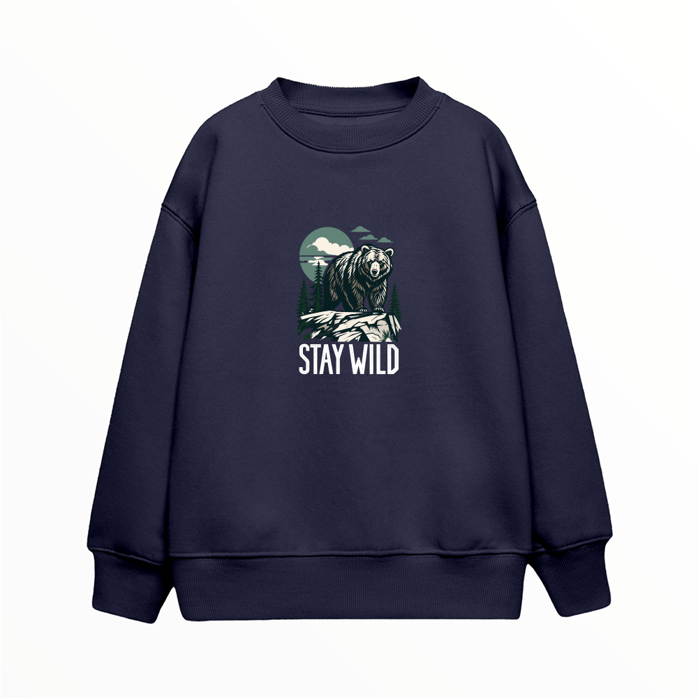 Stay Wild - Çocuk Sweatshirt