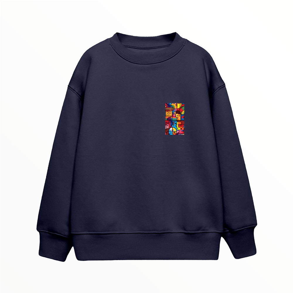 Cubist Society - Çocuk Sweatshirt