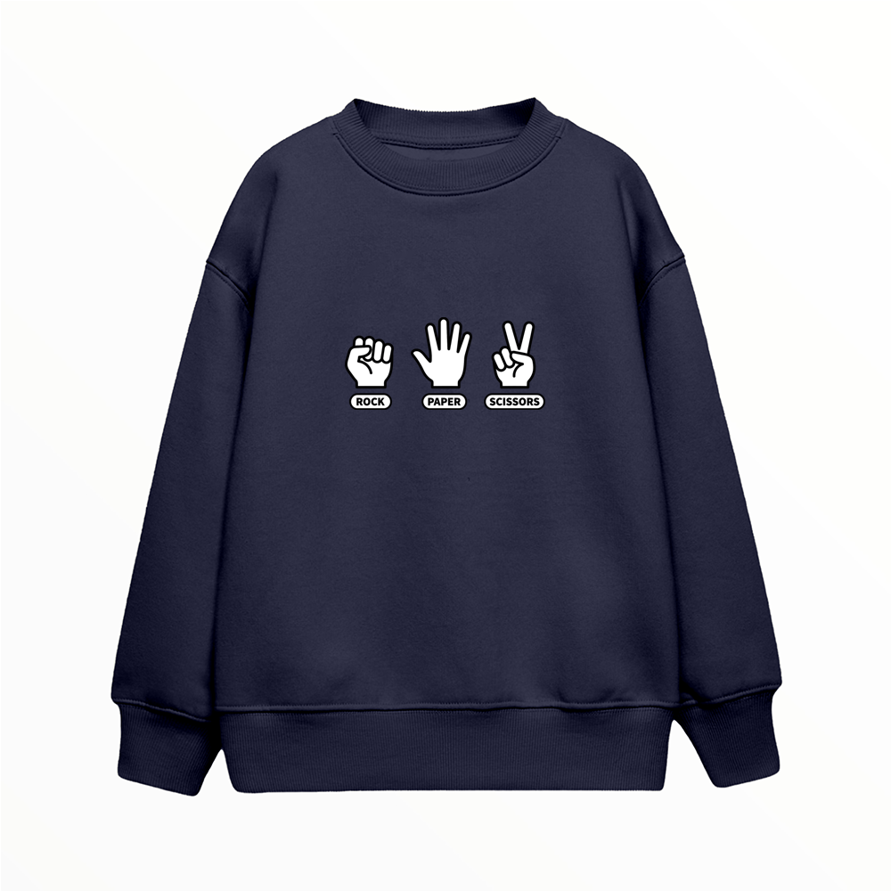 Rock Paper Scissors - Çocuk Sweatshirt