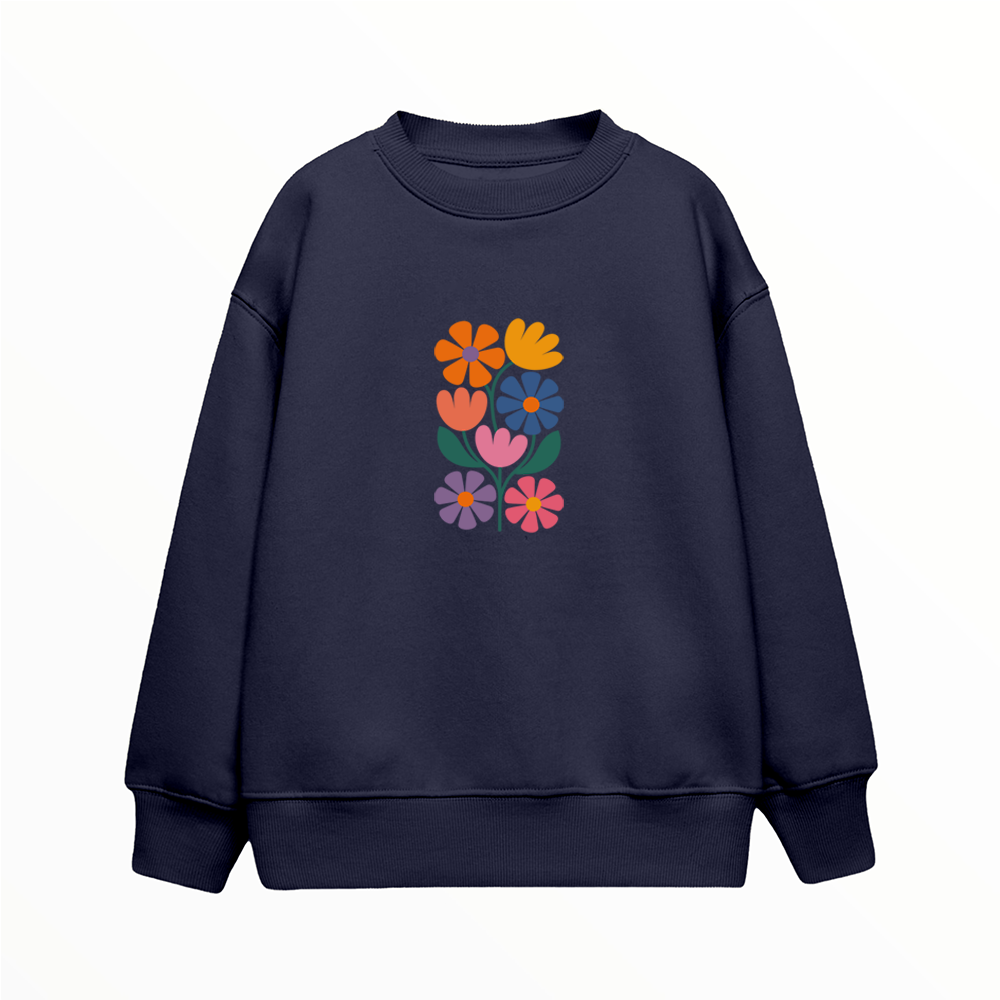 Flowers - Çocuk Sweatshirt