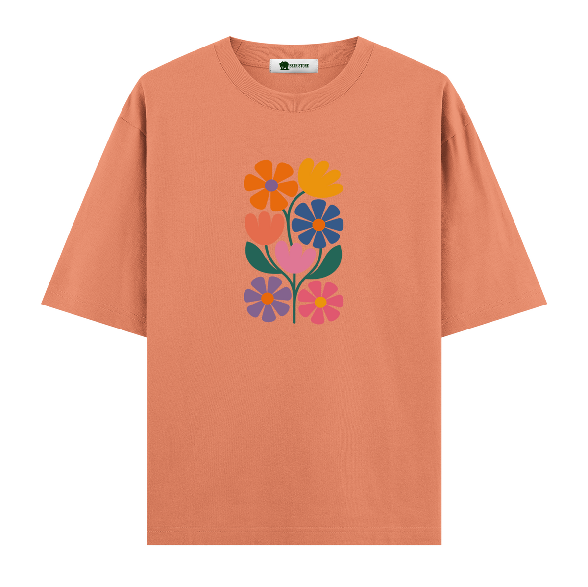 Flowers - Oversize T-shirt