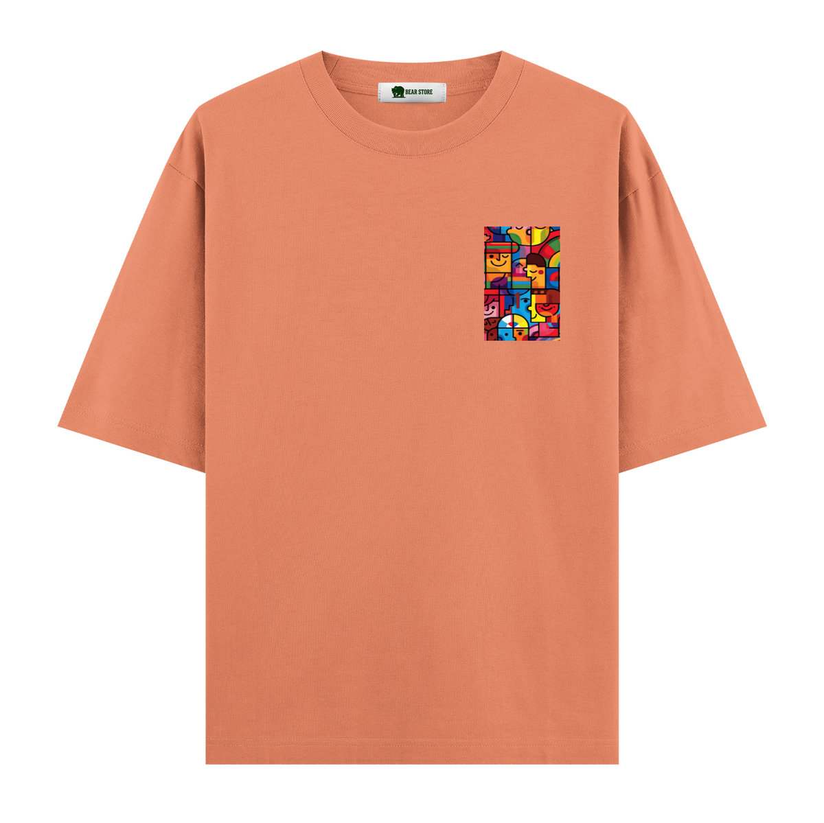 Cubist Society - Oversize T-shirt