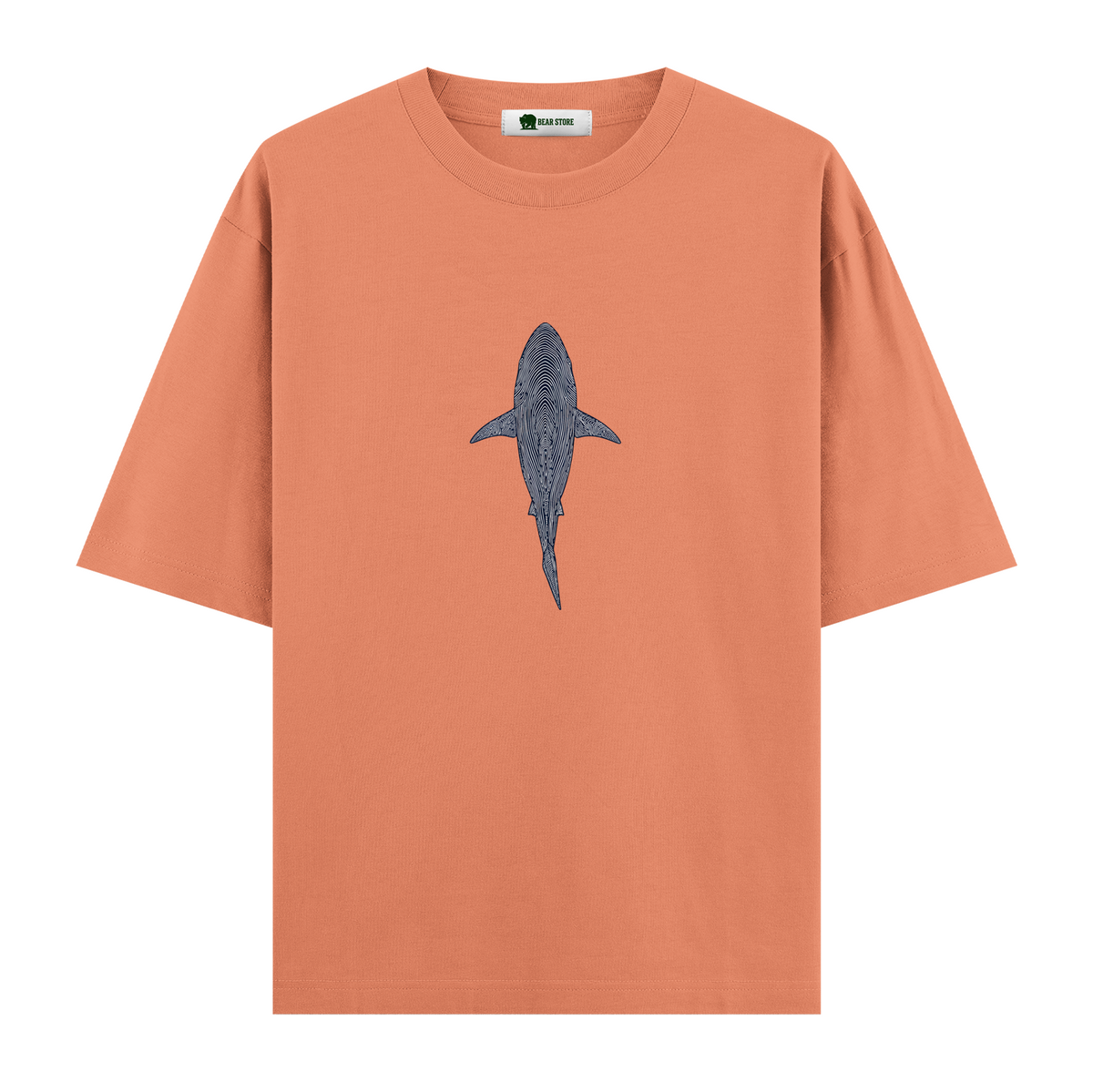 Shark Draw - Oversize T-shirt