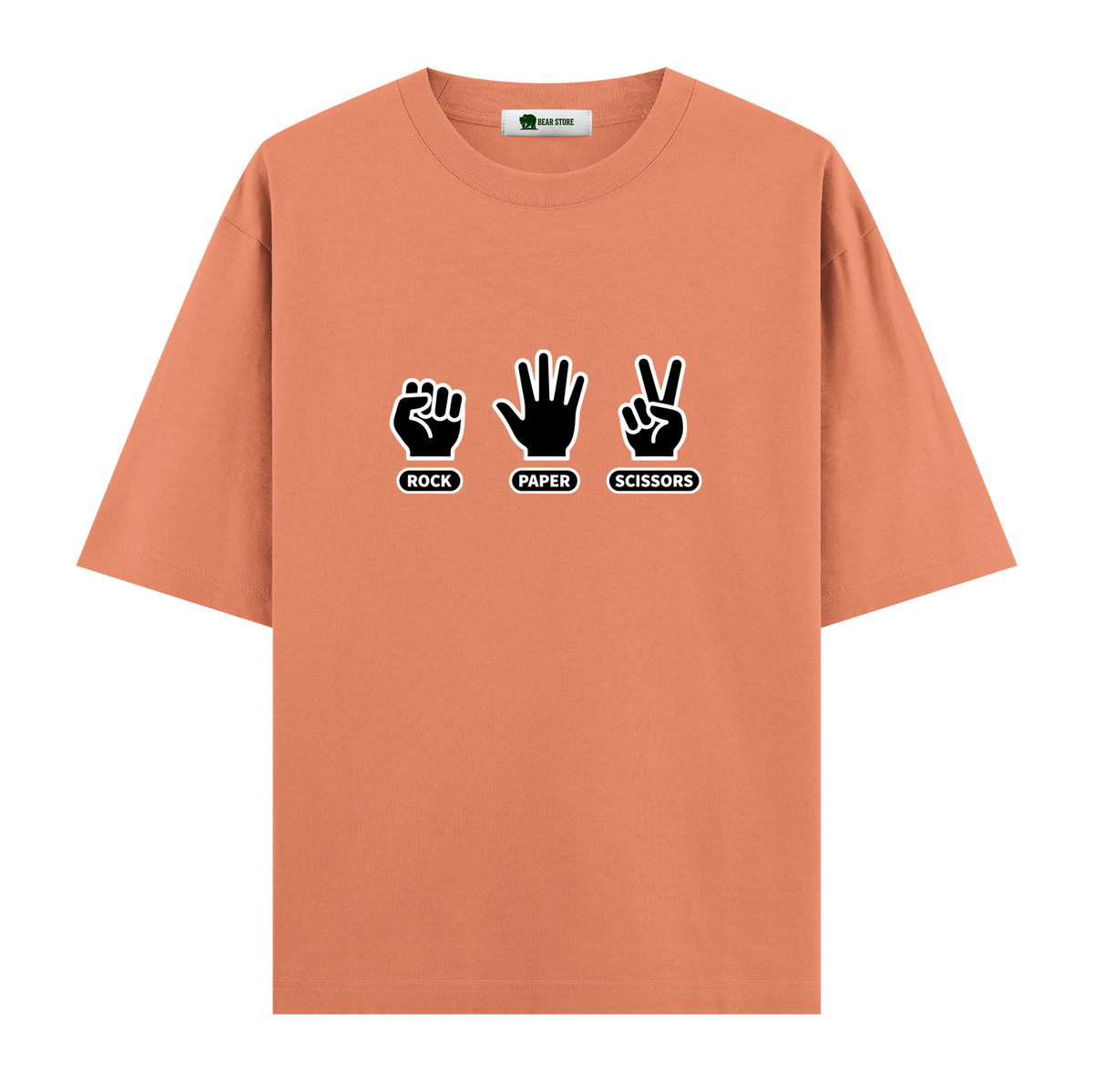 Rock Paper Scissors - Oversize T-shirt
