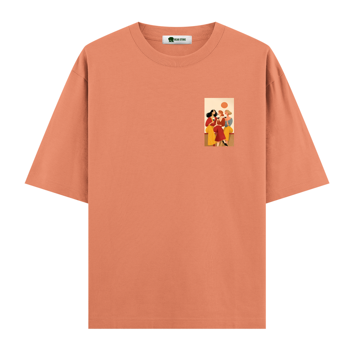 Wine O'Clock - Oversize T-shirt