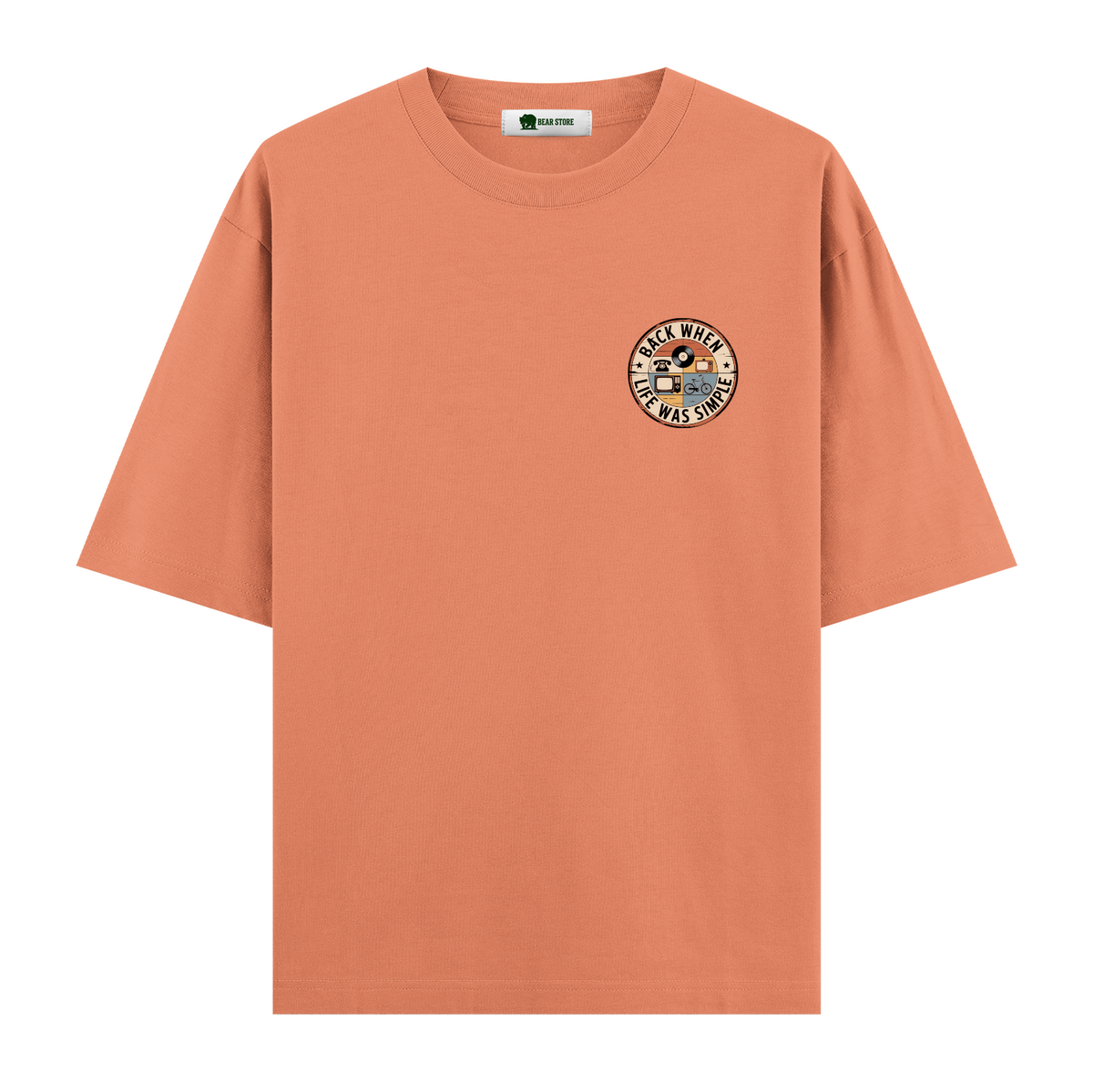 Life Was Simple - Oversize T-shirt