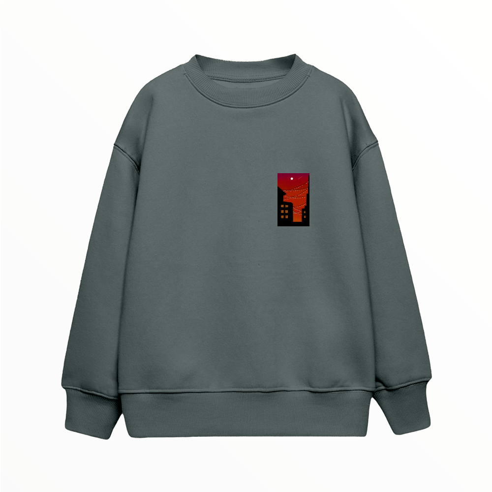 Crimson Lights - Çocuk Sweatshirt
