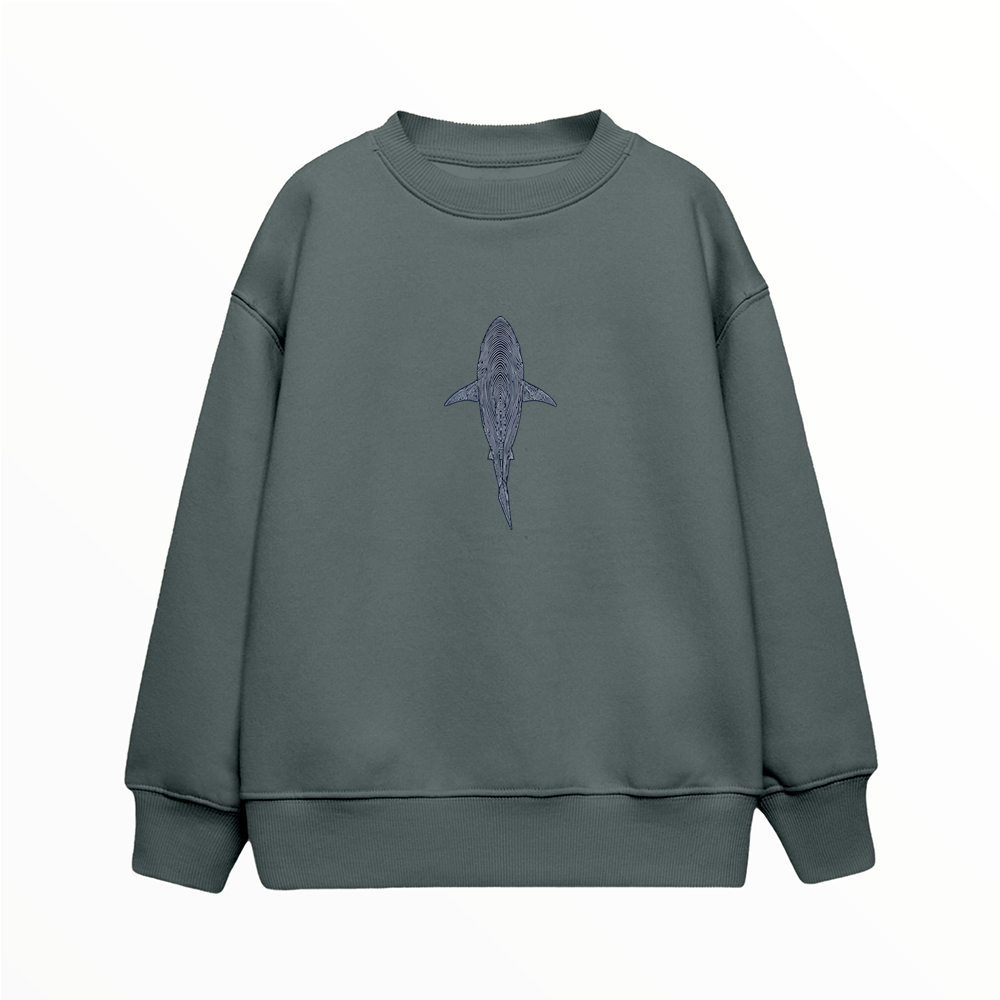 Shark Draw - Çocuk Sweatshirt