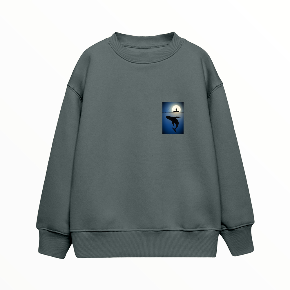 Deep Blue - Çocuk Sweatshirt