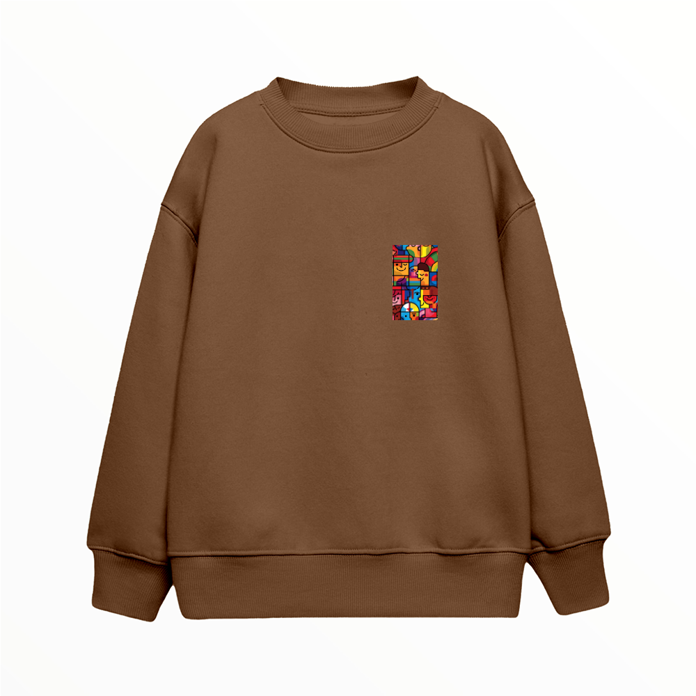 Cubist Society - Çocuk Sweatshirt