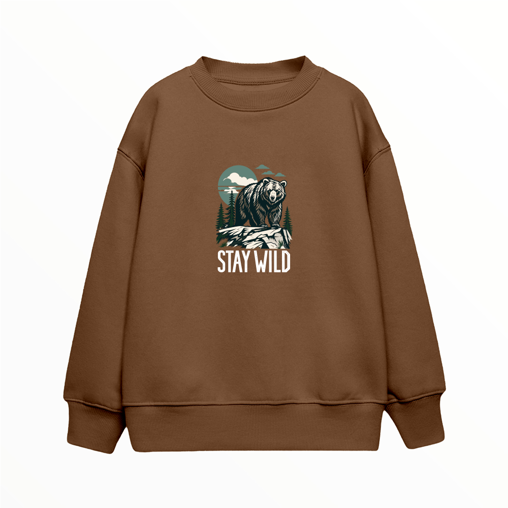 Stay Wild - Çocuk Sweatshirt