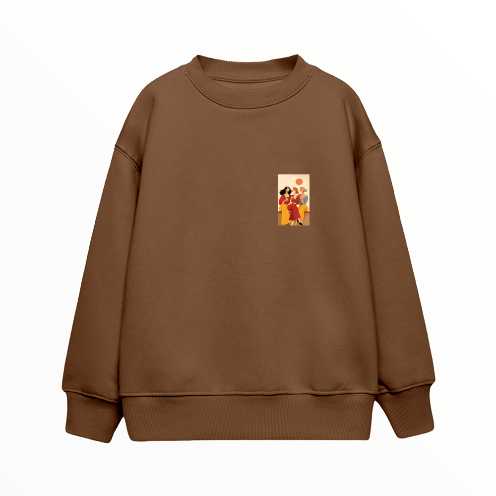 Wine O'Clock - Çocuk Sweatshirt
