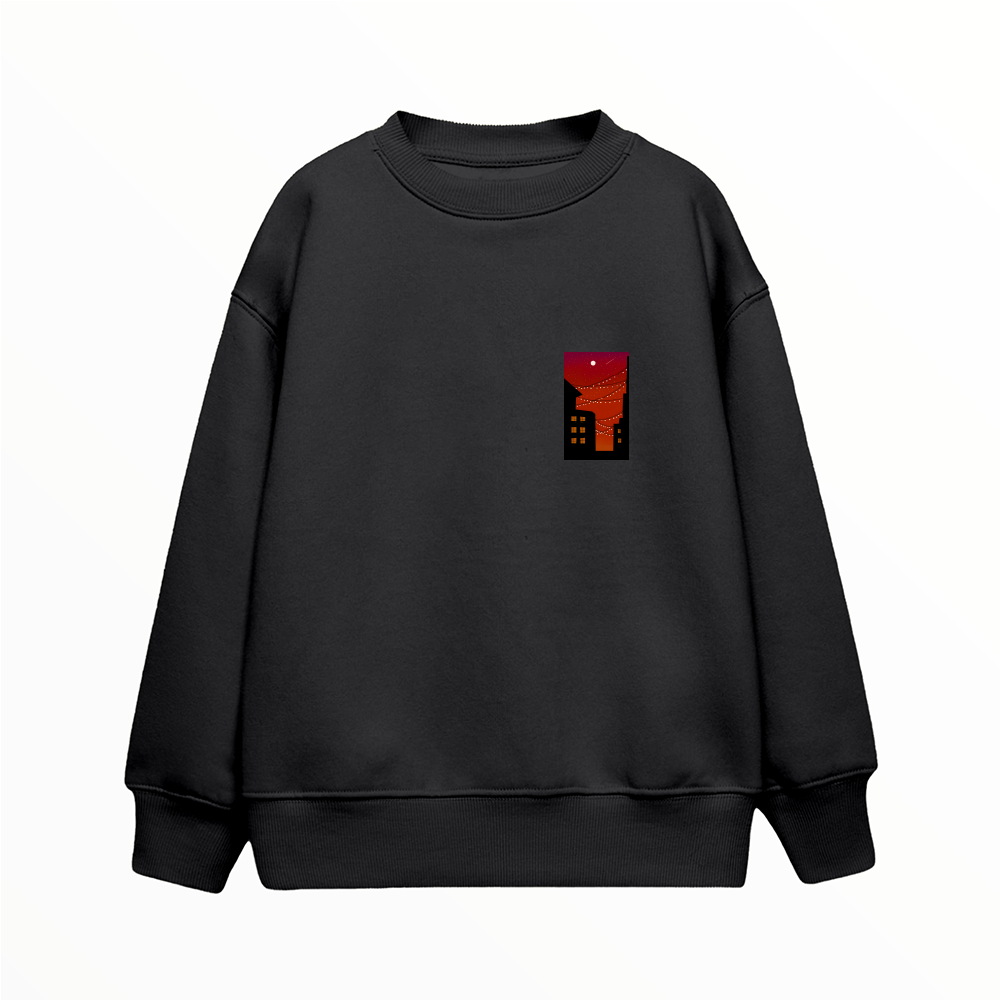 Crimson Lights - Çocuk Sweatshirt