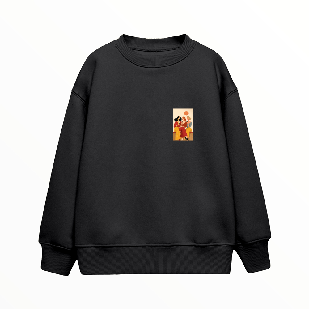 Wine O'Clock - Çocuk Sweatshirt