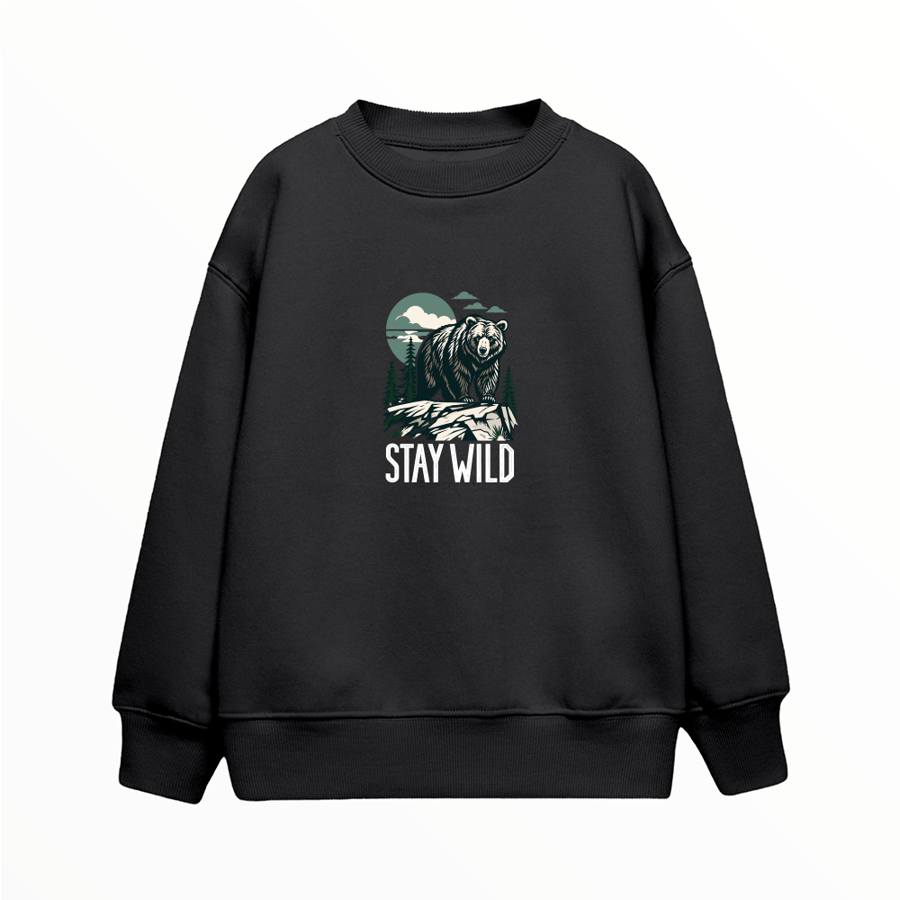 Stay Wild - Çocuk Sweatshirt