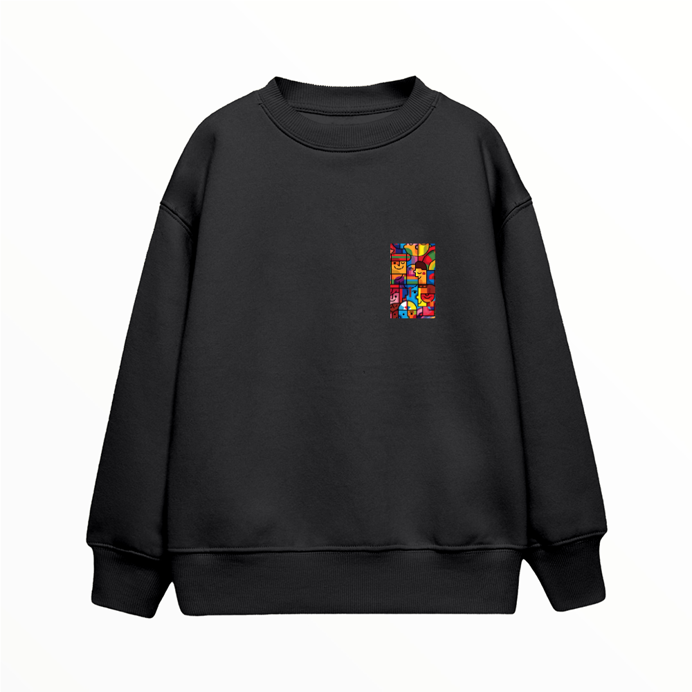 Cubist Society - Çocuk Sweatshirt