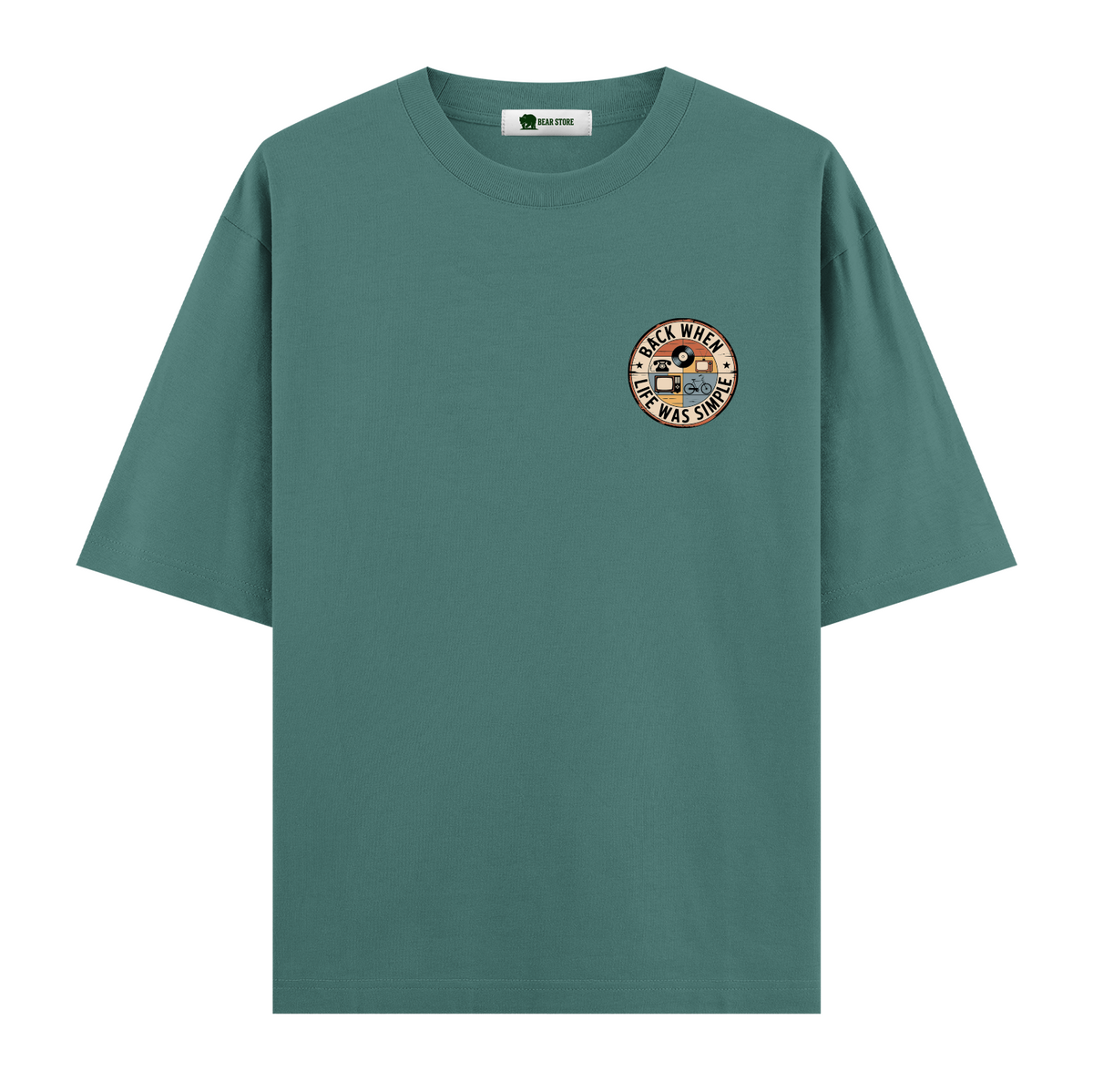 Life Was Simple - Oversize T-shirt